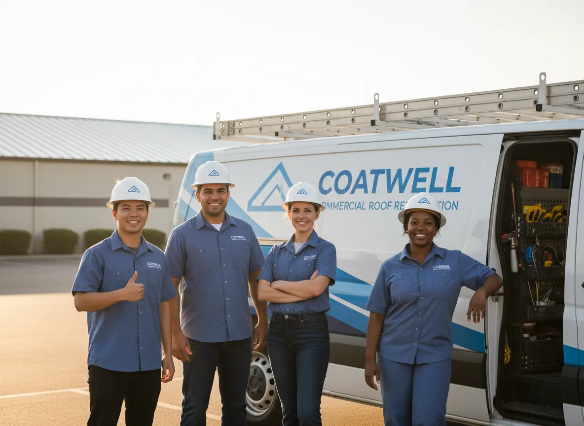 Commercial roof coating company in Pleasant Hill, IL